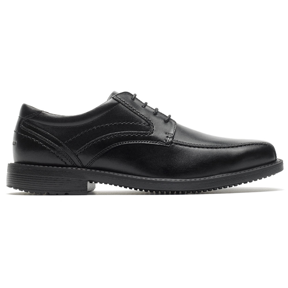 Oxfords Rockport Hombre Mexico - Style Leader 2 Bike Toe Negros - TWDZO6547